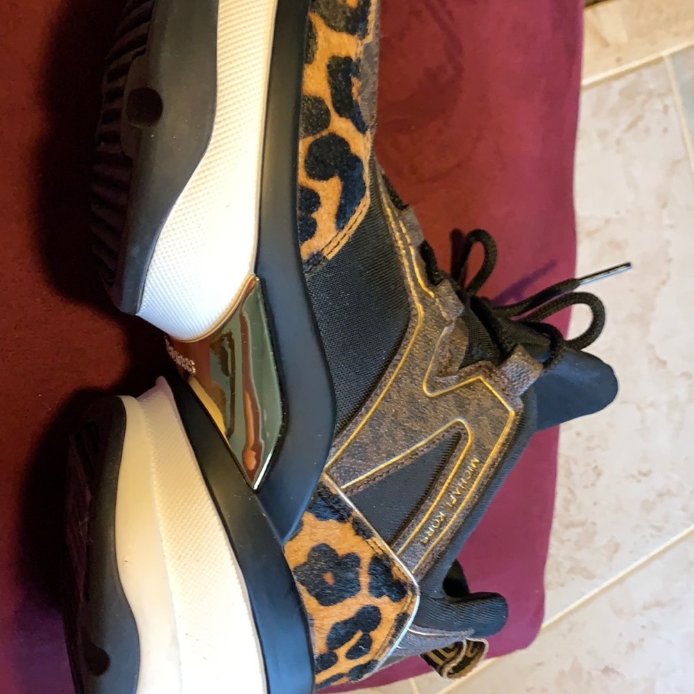 Never worn outside, thick sole